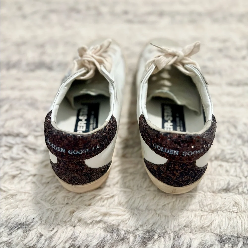 Golden Goose Super-Star Glitter Detail
Low Top Sneaker - Picture 6 of 12